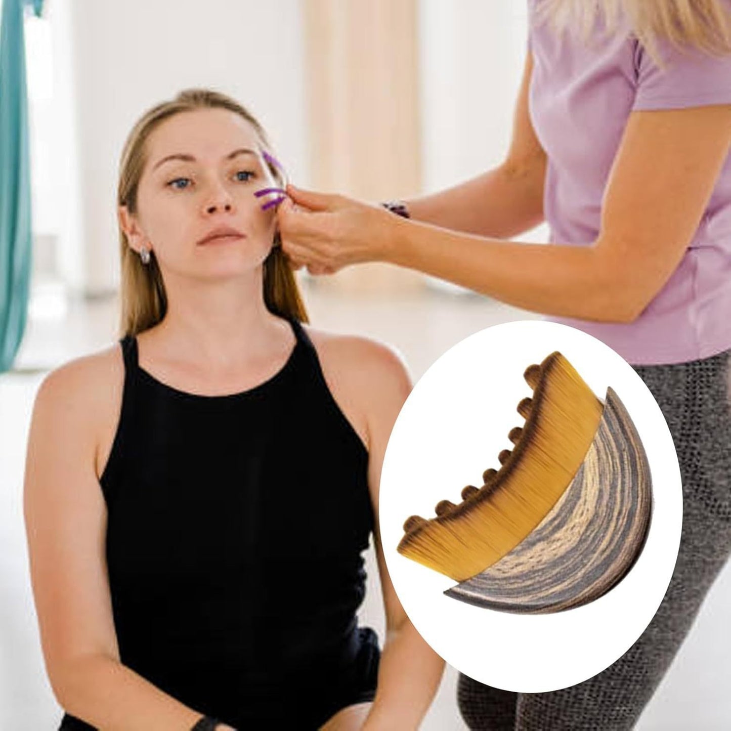 Gesichtslymphmassagebürste