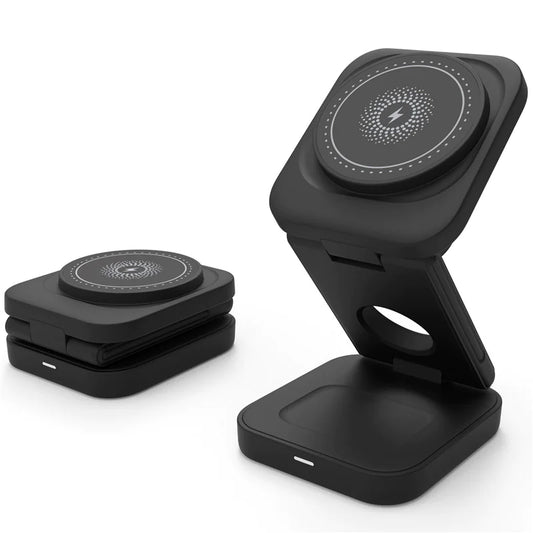 3-IN-1-FALTBARES KABELLOSES LADEGERÄT