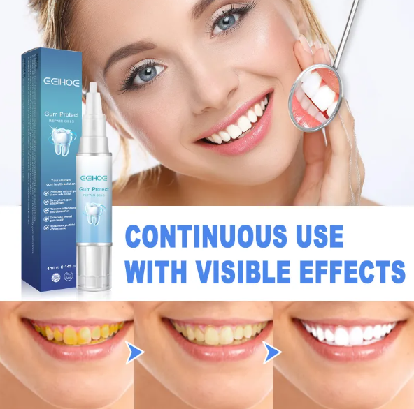 Gel reparador de dientes