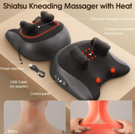 Nacken- und Schultermassagekissen