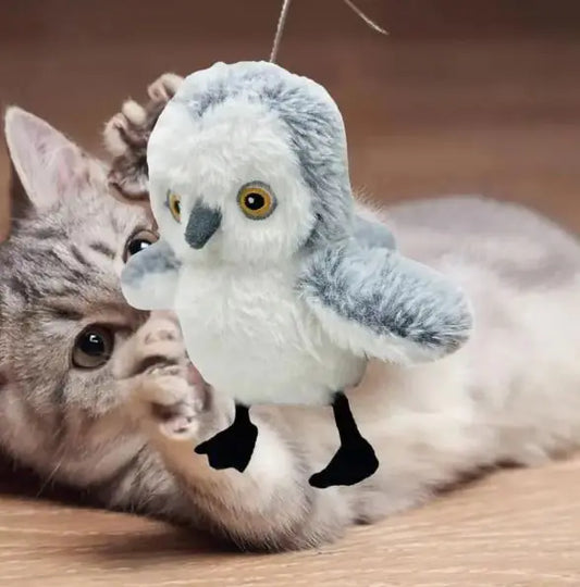 Flatterndes Vogel Katzenspielzeug